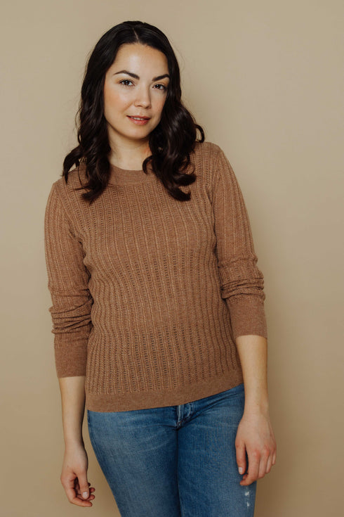 Jenny-Mini Cable Pullover